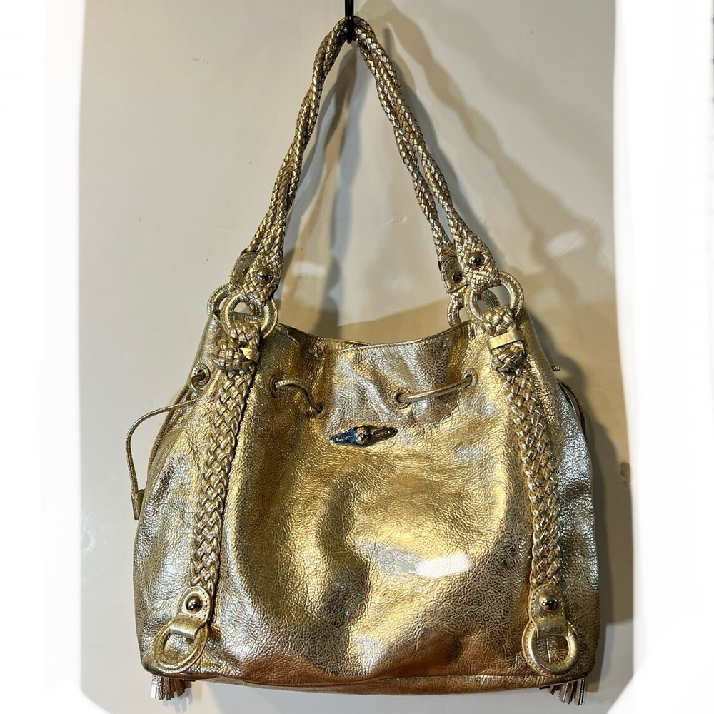 Elliot Lucca Gold metallic Hobo